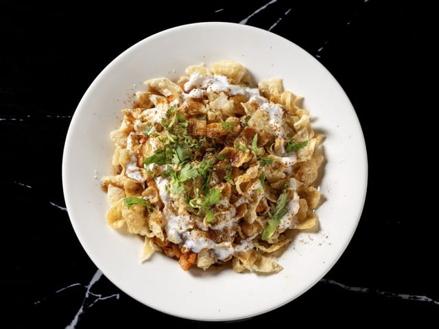 Aloo Papri Chat.