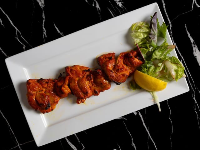 Chicken Sharabi Kebab.