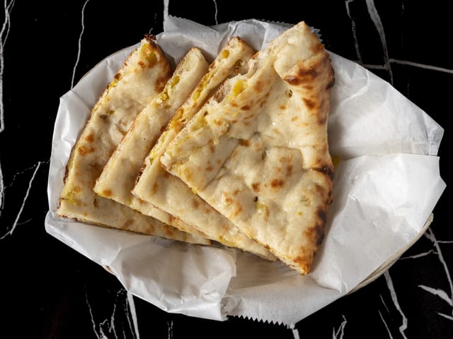 Onion kulcha.