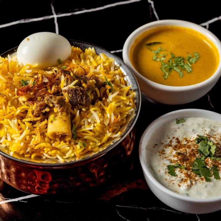 Delicious Goat Biryani