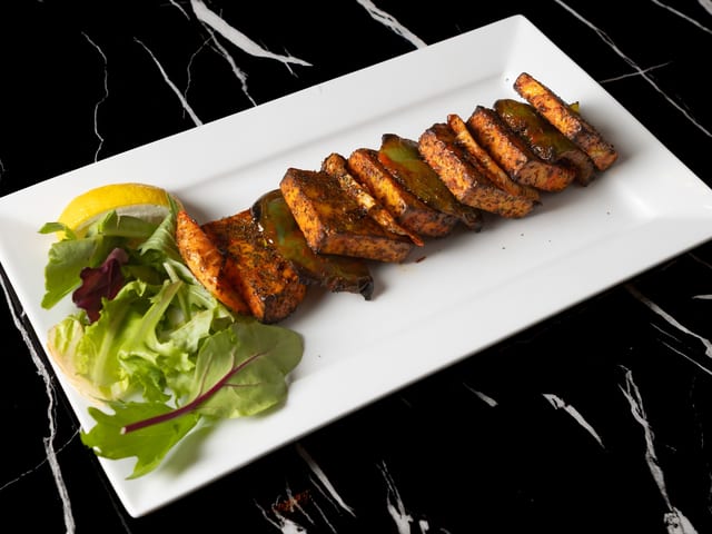 Pudina Paneer Tikka (Appetizer).
