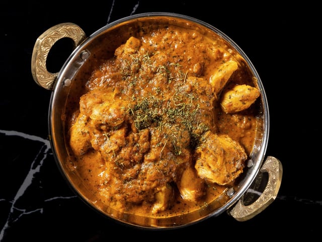 Methi Chicken.