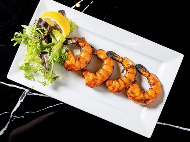 Tandoori Shrimp.