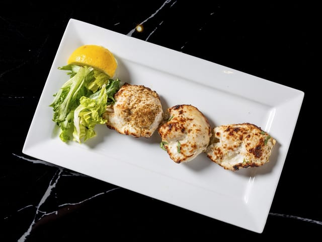 Chicken Malai Kebab.