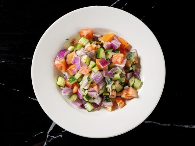 KACHUMBER SALAD.