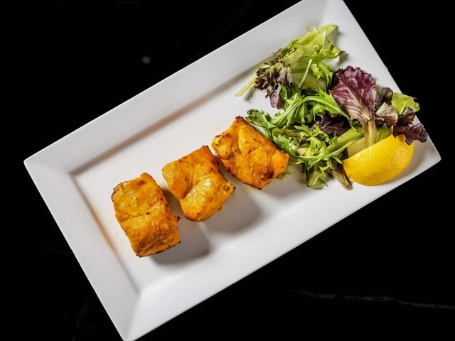 Salmon Tikka.